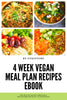 4 Week Vegan Meal Plan eBook