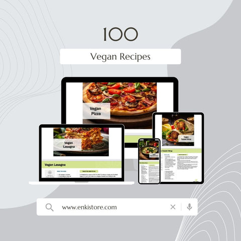 100 Vegan Recipes eBook
