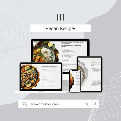111 Vegan Recipes eBook