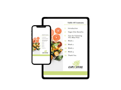 4 Week Vegan Meal Plan eBook